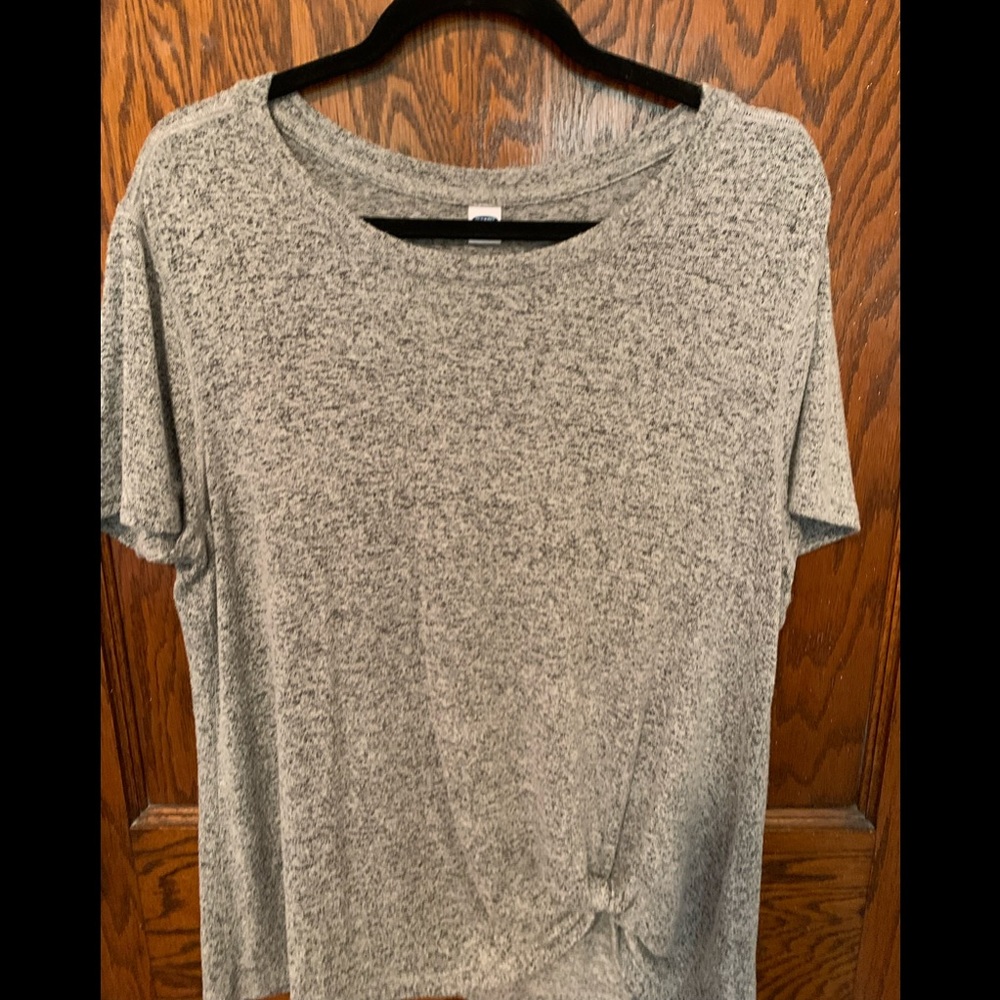 Grey t-shirt top